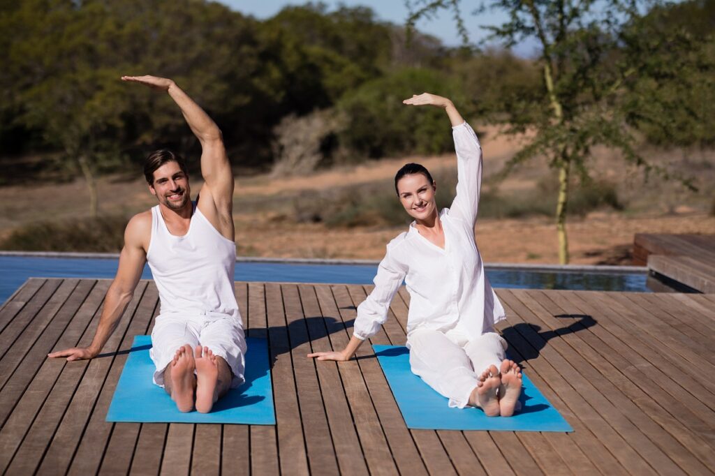 couples yoga for beginners