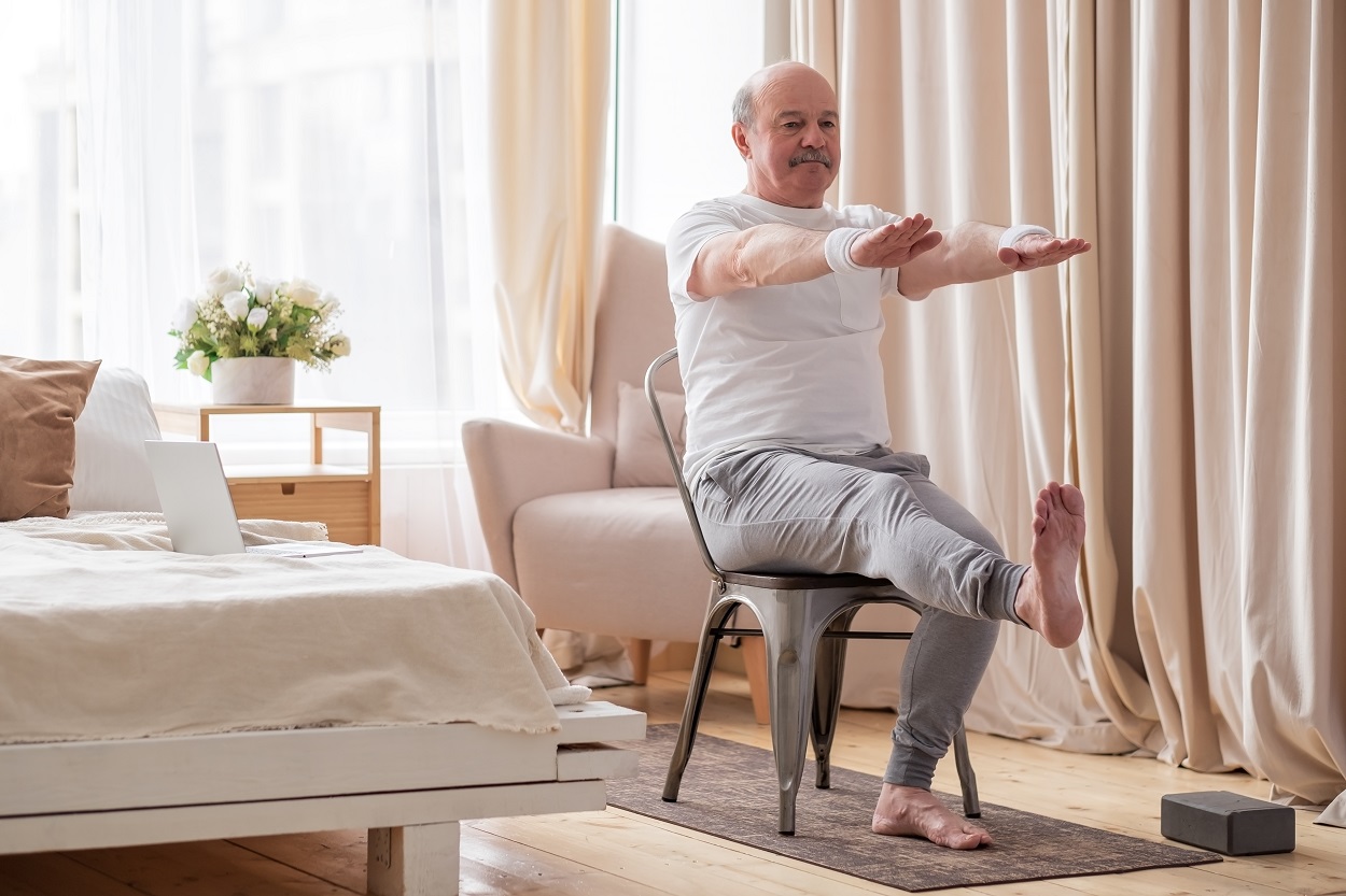 Gentle Chair Yoga Postures for Seniors: The M …