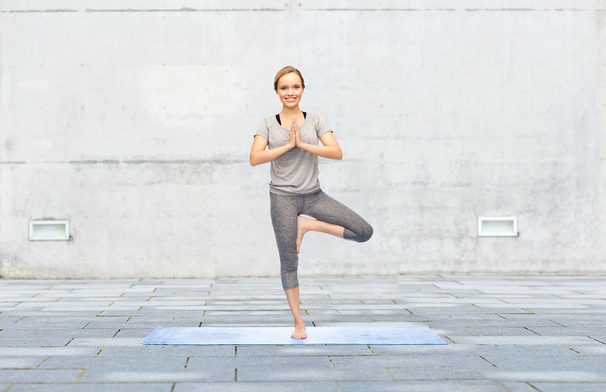 tree yoga pose