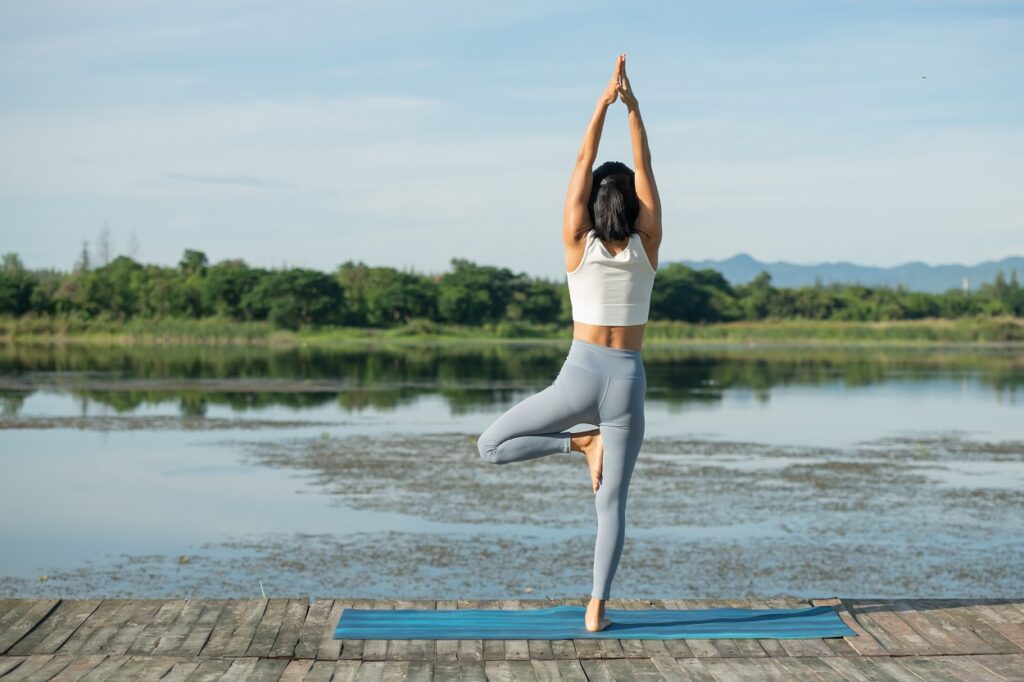 tree yoga pose