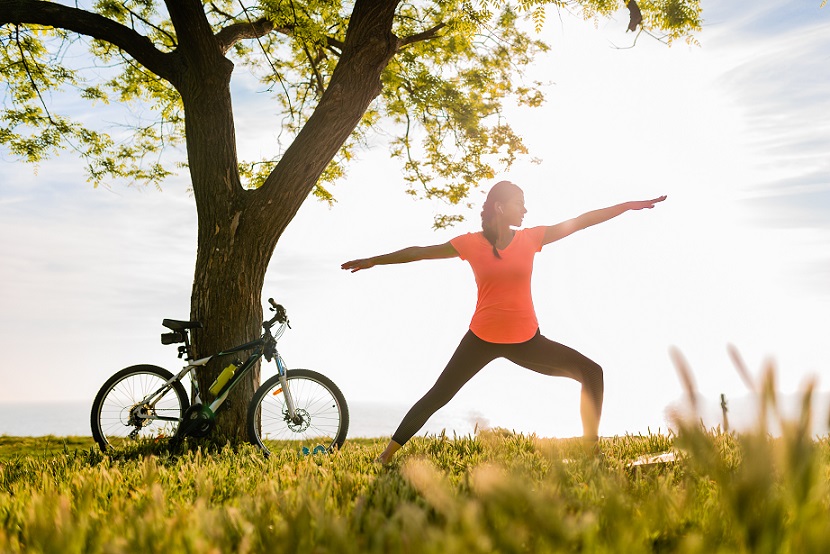 outdoor yoga zen