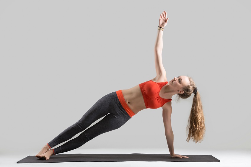 side plank yoga pose