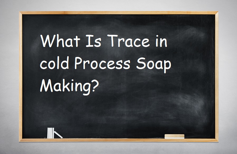 trace in cold process soap making