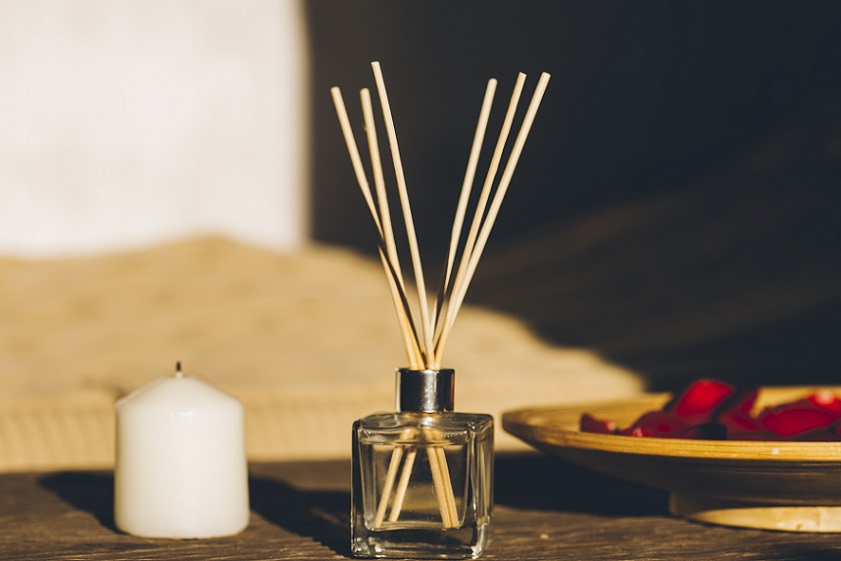 aromatherapy or incense for stress relief