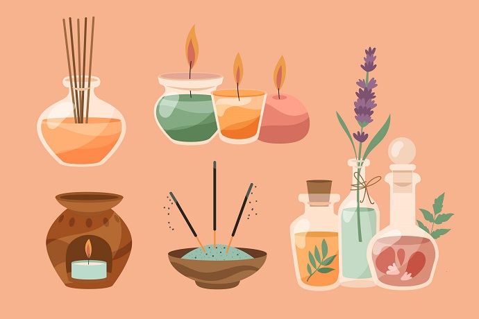 background of aromatherapy