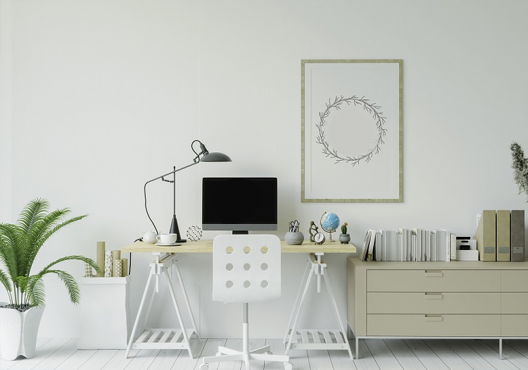 how to organize your home office