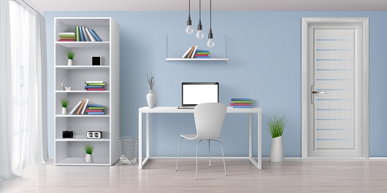 dedicate your home office space