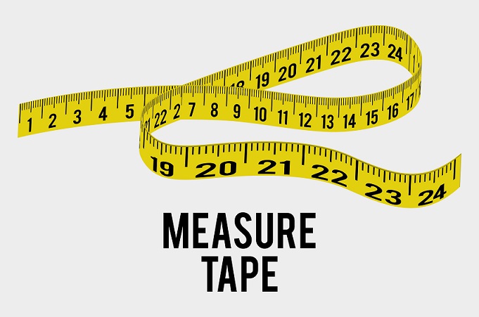 measure furniture and items to make sure they'll fit in home office space