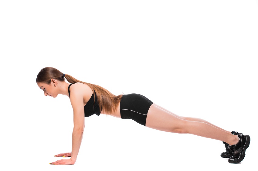 plank yoga pose