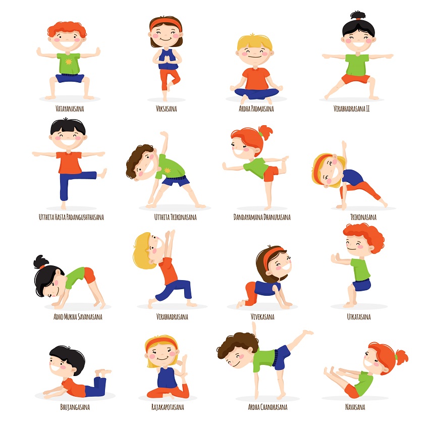 yoga poses for preschoolers