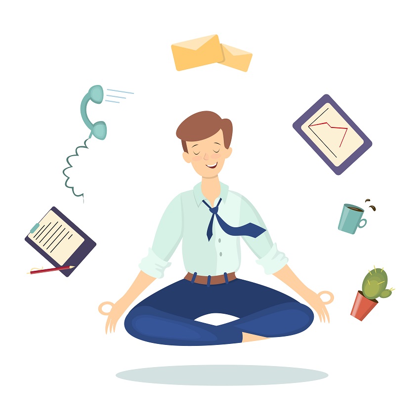 yoga for work stress