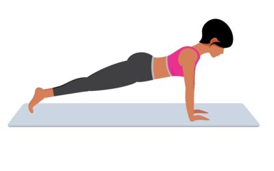 How To Practice High Plank Pose Or Ku …