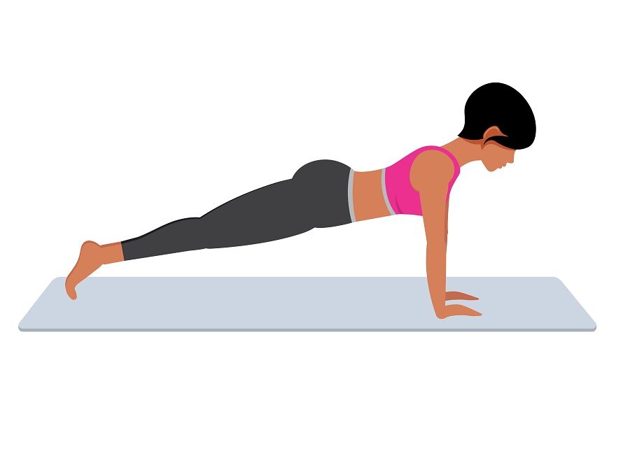 How To Practice High Plank Pose Or Kumbhakasa …