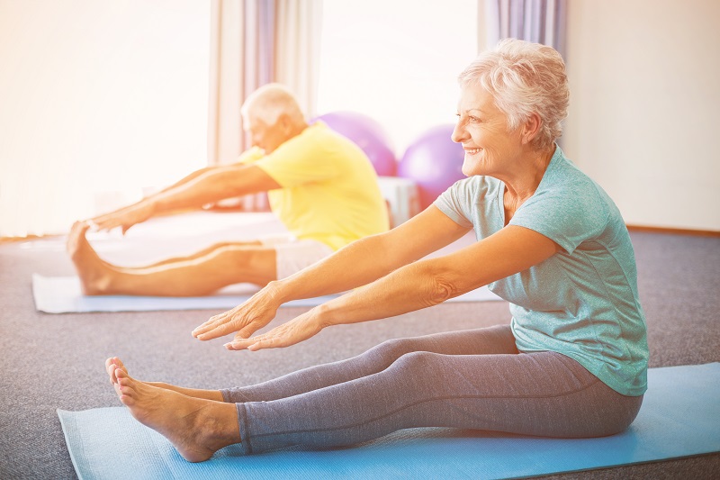 seated yoga for seniors