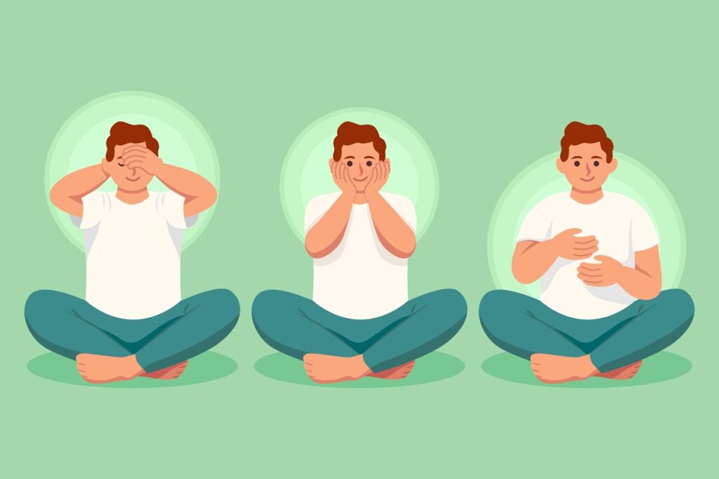 3 minute mindful breathing exercise