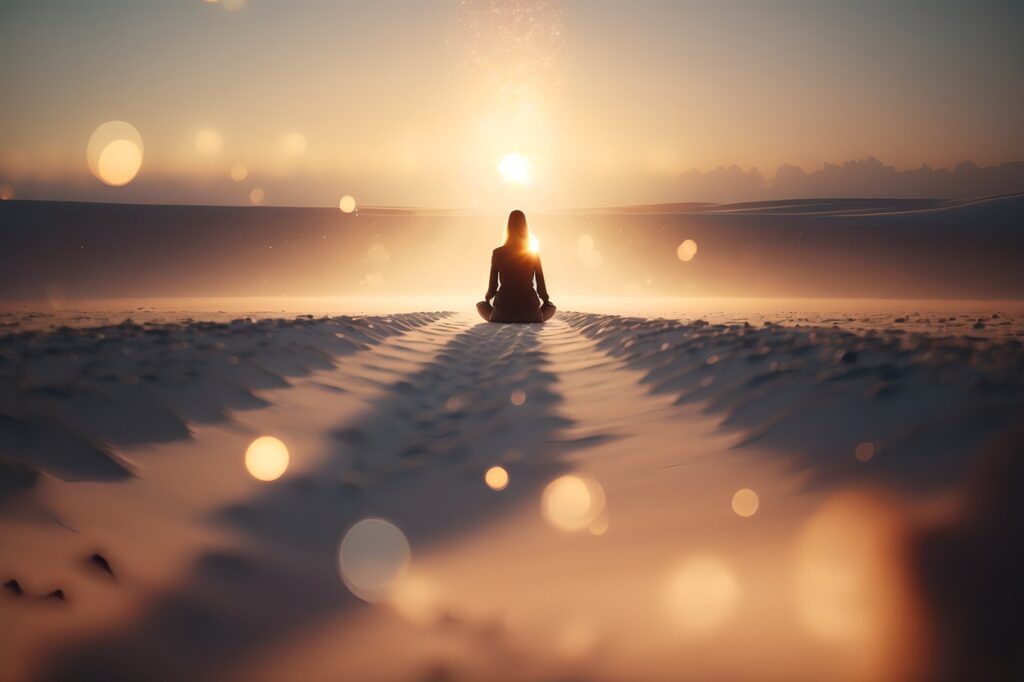 Mindful breathing meditation